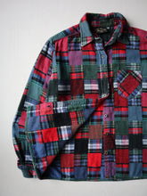 Load image into Gallery viewer, The Vermont Flannel Co Patchwork Thick Flannel Shirt - M