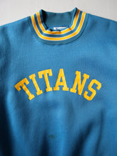 Load image into Gallery viewer, 1970/80s Champion Titans Football Nylon Fleece Warm-Up Sweatshirt - L