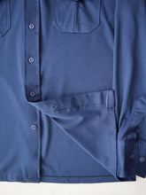 Load image into Gallery viewer, 1970's Lucian Piccard Two Pocket Polyester Shirt - S