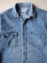 Load image into Gallery viewer, 1990s Polo Ralph Lauren Dungaree Chambray Shirt - M
