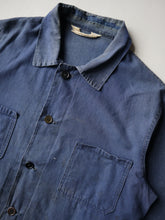 Load image into Gallery viewer, 1970s Thrashed Italian Chore Jacket - L