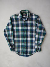 Load image into Gallery viewer, 1980's Made in USA Plaid Flannel Shirt - M