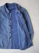 Load image into Gallery viewer, 1950s Faded French Workwear Jacket - S