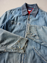 Load image into Gallery viewer, 1970s Distressed OshKosh Denim Jacket - M