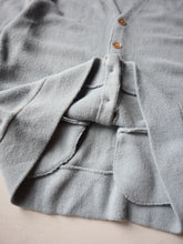 Load image into Gallery viewer, 1980s Powder Blue Two Pocket Cardigan - S