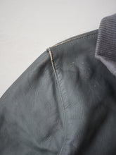 Load image into Gallery viewer, 1980's German Army Leather Pilot Jacket - S