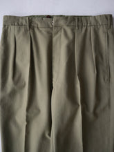 Load image into Gallery viewer, 1970's Wool Blend Pleated Uniform Pants - 33"