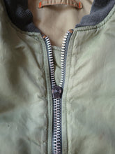 Load image into Gallery viewer, Faded & Distressed Alpha Industries MA-1 Flight Jacket - S