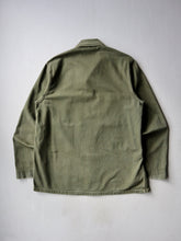 Load image into Gallery viewer, 1960s Dutch Army HBT Field Shirt - L/XL