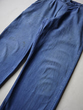 Load image into Gallery viewer, 1970s Faded French Workwear Pleated Pants - 28"