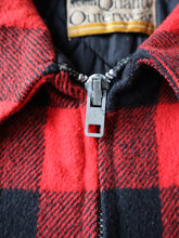 Load image into Gallery viewer, 1970's Montgomery Ward Buffalo Plaid Zip Up Jacket - XL