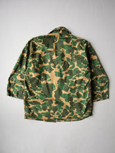 Load image into Gallery viewer, 1960s Two Tone Bullseye Bill Duck Camo Lightweight Hunting Jacket - S