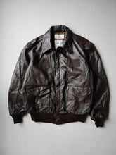 Load image into Gallery viewer, Excelled USAF A-2 Leather Flight Jacket - L