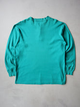 Load image into Gallery viewer, 1980's Eddie Bauer Henley Style Long Sleeve - L