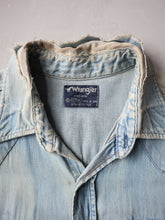 Load image into Gallery viewer, 1980s Thrashed Wrangler Chambray Shirt - L/XL