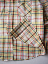 Load image into Gallery viewer, 1970s Donlin Permanent Press Plaid Shirt - L