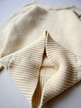 Load image into Gallery viewer, 1940s Wool Varsity Knit Sweater - XXS