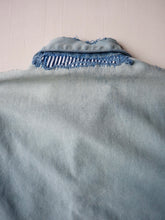 Load image into Gallery viewer, 1960s Faded French Chore with 13 Star Buttons - M/L