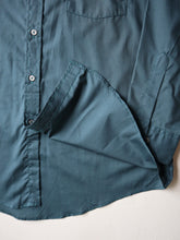 Load image into Gallery viewer, 1970s Manhattan Teal Shirt - L