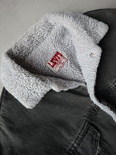 Load image into Gallery viewer, 1980's Distressed Levi's Sherpa Lined Denim Jacket - S/M