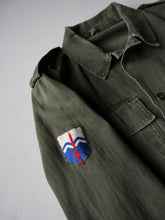 Load image into Gallery viewer, 1960s Dutch Army HBT Field Shirt - M