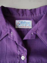 Load image into Gallery viewer, 1970s Hilton Chainstitched Women's Bowling Shirt - M