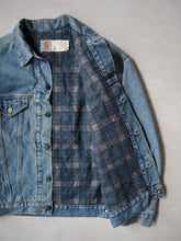 Load image into Gallery viewer, 1990s Made in USA Carhartt Blanket Lined Denim Jacket - L