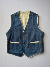 Load image into Gallery viewer, 1970s Big Smith Sherpa Lined Vest - M