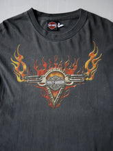 Load image into Gallery viewer, Distressed Harley Davidson Flame Long Sleeve - L