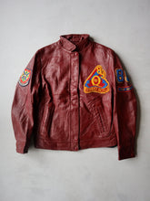 Load image into Gallery viewer, 1980's Queens Leather Varsity Jacket - S