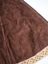 Load image into Gallery viewer, 1970's Velasco Suede Leather Poncho - One Size