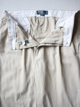 Load image into Gallery viewer, 1990s Polo Ralph Lauren Pleated Chino Pants - 40"