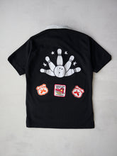 Load image into Gallery viewer, 1970's Hilton Women's Patched Bowling Shirt - S