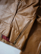 Load image into Gallery viewer, 1960's Brooks Cafe Racer Leather Jacket - M