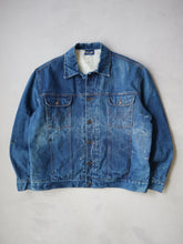 Load image into Gallery viewer, 1980's Distressed Wrangler Lined Denim Jacket - XL
