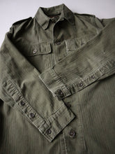 Load image into Gallery viewer, 1960s Dutch Army HBT Field Shirt - S