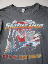 Load image into Gallery viewer, 1980s Thrashed Status Quo End of the Road Tour T-Shirt - S