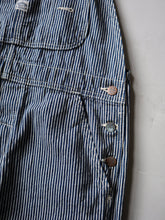 Load image into Gallery viewer, Big John Hickory Striped Overalls - 34"
