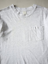 Load image into Gallery viewer, 1990s Heather Grey Pocket Tee - S