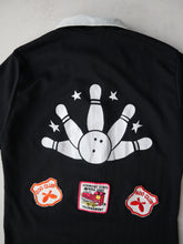 Load image into Gallery viewer, 1970's Hilton Women's Patched Bowling Shirt - S