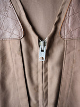 Load image into Gallery viewer, 1960s 10-X Canvas & Leather Hunting Vest - L