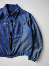 Load image into Gallery viewer, 1960s Faded French Moleskin Cyclist Jacket - L