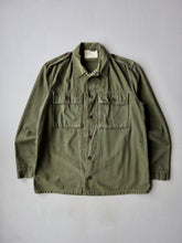 Load image into Gallery viewer, 1960s Dutch Army HBT Field Shirt - L/XL
