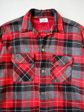 Load image into Gallery viewer, 1960/70s Golden Fleetline Wool & Rayon Flap Pocket Shirt - M