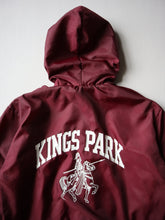 Load image into Gallery viewer, 1970s Maroon Kings Park Hooded Warm Up Windbreaker - M