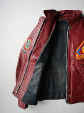 Load image into Gallery viewer, 1980's Queens Leather Varsity Jacket - S