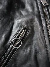 Load image into Gallery viewer, 1960s Esprit Leather Motorcycle Jacket - M