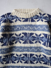 Load image into Gallery viewer, 1980's Nordic Wool Knit Sweater - XS
