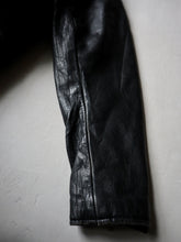 Load image into Gallery viewer, 1980s Boxy Leather Biker Jacket - S
