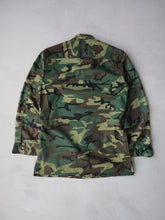 Load image into Gallery viewer, 1980's ERDL Camo Poplin Field Shirt - XS